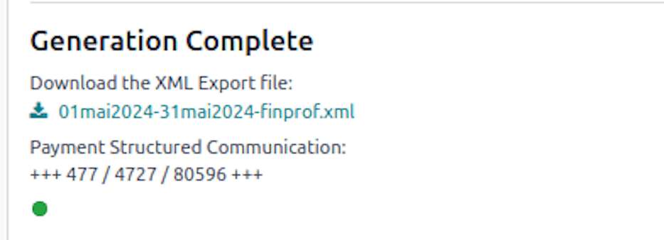 274.XX tệp XML.