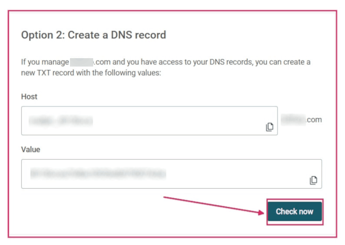 Kiểm tra bản ghi DNS trong Mailjet