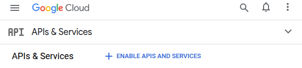Kích hoạt API và Dịch vụ trên Dự án API