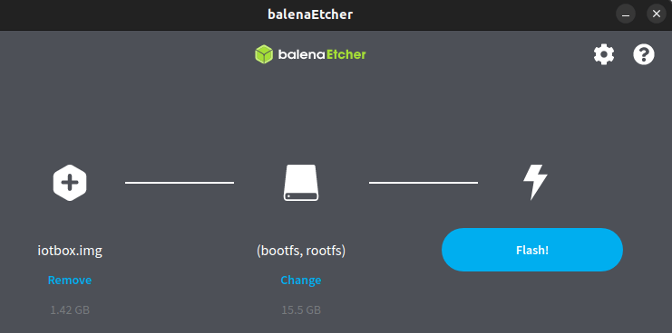 Ghi ảnh lên thẻ SD bằng balenaEtcher