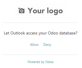 Cho phép Outlook Plugin kết nối tới cơ sở dữ liệu