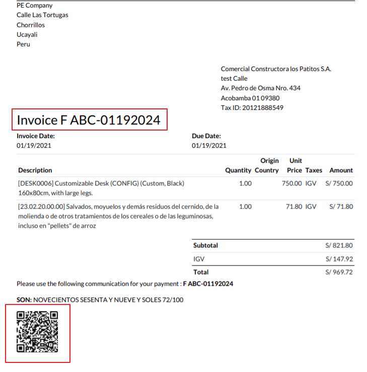 Báo cáo PDF Hóa đơn.